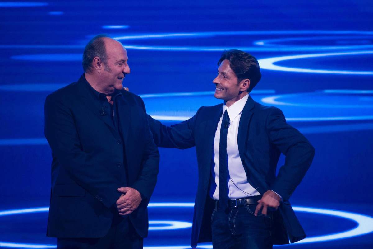 Gerry Scotti e Pier Silvio Berlusconi